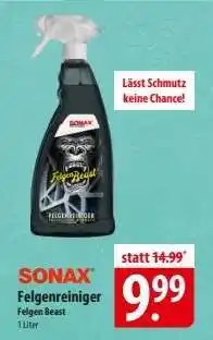 Famila Nord Ost SONAX Felgenreiniger Felgen Beast Angebot