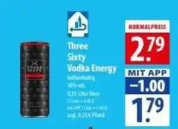 Famila Nord Ost Three Sixty Vodka Energy Angebot
