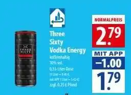 Famila Nord Ost Three Sixty Vodka Energy Angebot