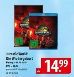 Famila Nord Ost Jurassic World: Die Wiedergeburt Angebot