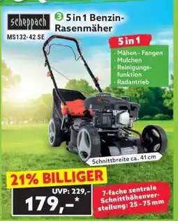 Norma 5 in 1 Benzin-Rasenmäher Angebot