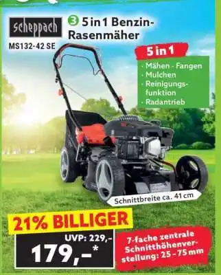 Norma 5 in 1 Benzin-Rasenmäher Angebot