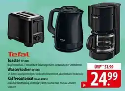 Famila Nord Ost Tefal Toaster, Wasserkocher, Kaffeeautomat Angebot