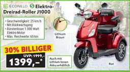 Norma ECONELO Elektro-Dreirad-Roller J1000 Angebot