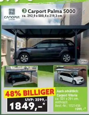 Norma Carport Palma 5000 Angebot