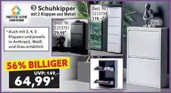 Norma Schuhkipper mit 2 Klappen aus Metall Angebot