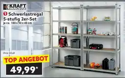 Norma Schwerlastregal 5-stufig 2er-Set Angebot