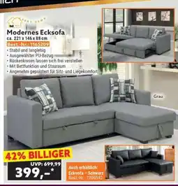 Norma Modernes Ecksofa Angebot