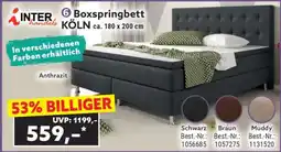 Norma Boxspringbett KÖLN ca. 180 x 200 cm Angebot