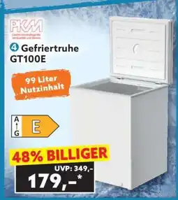 Norma Gefriertruhe GT100E Angebot