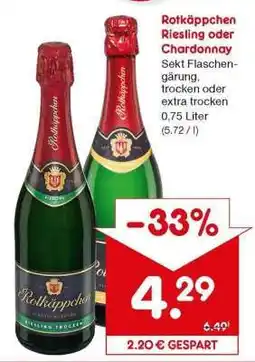 Netto Marken-Discount Rotkäppchen Riesling oder Chardonnay Angebot