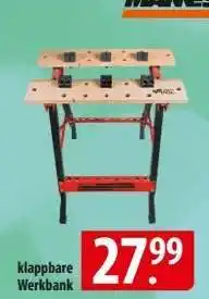 Famila Nord Ost klappbare Werkbank Angebot