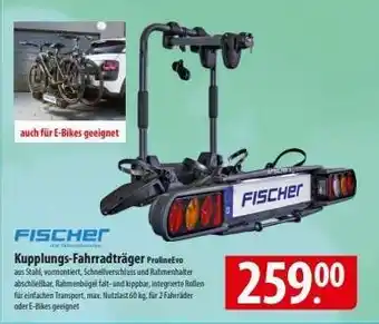 Famila Nord Ost Fischer Kupplungs-Fahrradträger ProlineEvo Angebot