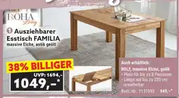 Norma Ausziehbarer Esstisch FAMILIA Angebot