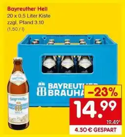Netto Marken-Discount Bayreuther Hell Angebot