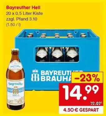 Netto Marken-Discount Bayreuther Hell Angebot