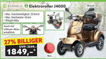 Norma Econelo Elektroroller J4000 Angebot
