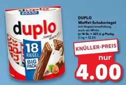 Kaufland DUPLO Waffel- Schokoriegel Angebot