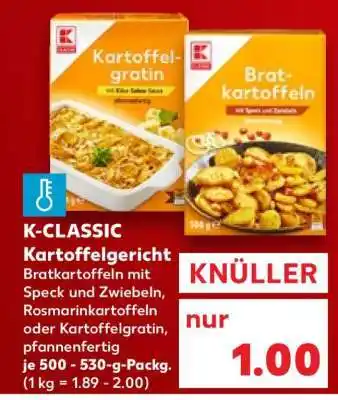Kaufland K-CLASSIC Kartoffelgericht Angebot