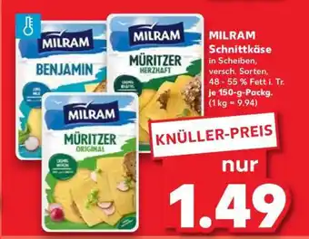 Kaufland MILRAM Schnittkäse Angebot
