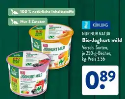Aldi Süd Bio-Joghurt mild Angebot