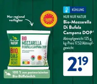 Aldi Süd Bio-Mozzarella Di Bufala Campana DOP Angebot