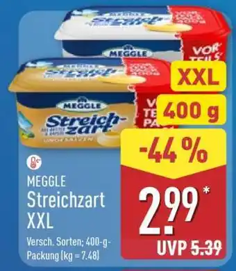Aldi Nord MEGGLE Streichzart XXL Angebot