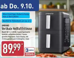 Aldi Nord AMBIANO Vertikale Heißluftfritteuse Angebot