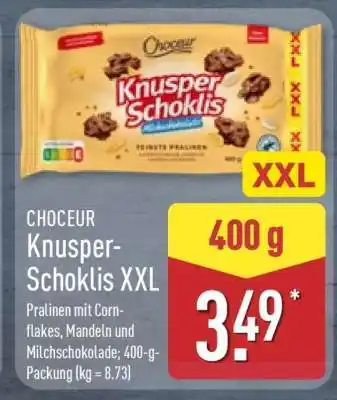 Aldi Nord CHOCEUR Knusper-Schoklis XXL Angebot