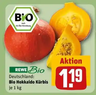 REWE Bio Hokkaido Kürbis Angebot