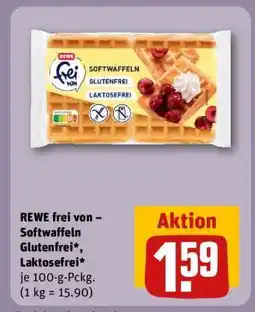 REWE REWE frei von – Softwaffeln Glutenfrei*, Laktosefrei Angebot
