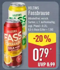 Aldi Nord VELTINS Fassbrause Angebot
