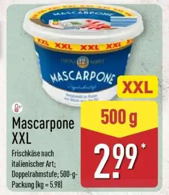 Aldi Nord Mascarpone XXL Angebot