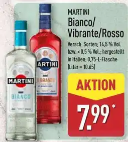 Aldi Nord MARTINI Bianco/Vibrante/Rosso Angebot