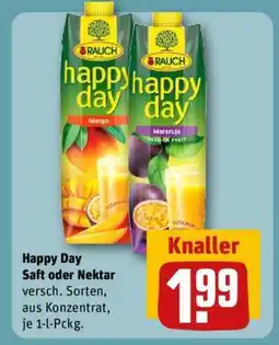 REWE Happy Day Saft oder Nektar Angebot