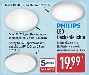 Aldi Nord PHILIPS LED-Deckenleuchte Angebot