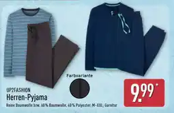 Aldi Nord UP2FASHION Herren-Pyjama Angebot