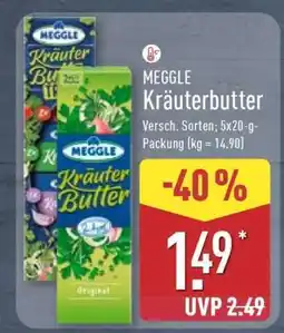Aldi Nord Meggle Kräuterbutter Angebot