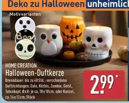 Aldi Nord Halloween-Duftkerze Angebot