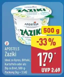 Aldi Nord APOSTELS Zaziki Angebot