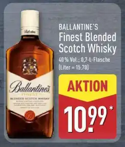 Aldi Nord Ballantine’s Finest Blended Scotch Whisky Angebot