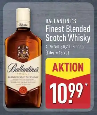 Aldi Nord Ballantine’s Finest Blended Scotch Whisky Angebot