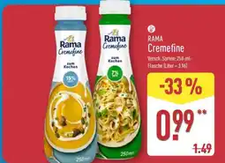 Aldi Nord Rama Cremefine Angebot