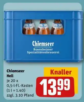 REWE Chiemseer Hell Angebot
