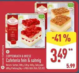 Aldi Nord COPPENRATH & WIESE Cafeteria fein & sahnig Angebot