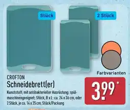 Aldi Nord CROFTON Schneidebrett(er) Angebot