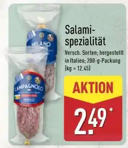 Aldi Nord Salami-spezialität Angebot