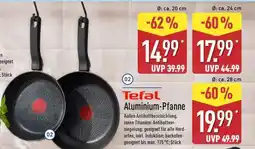 Aldi Nord Tefal Aluminium-Pfanne Angebot
