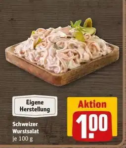 REWE Schweizer Wurstsalat Angebot