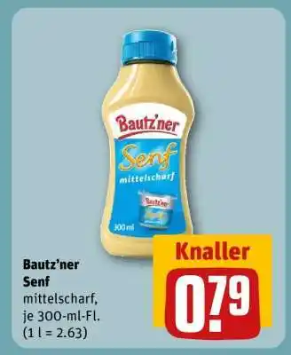 REWE Bautz’ner Senf Angebot